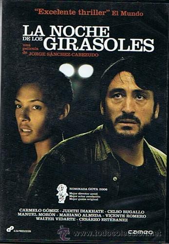 Kino: DVD LA NOCHE DE LOS GIRASOLES CARMELO G&Oacute;MEZ.