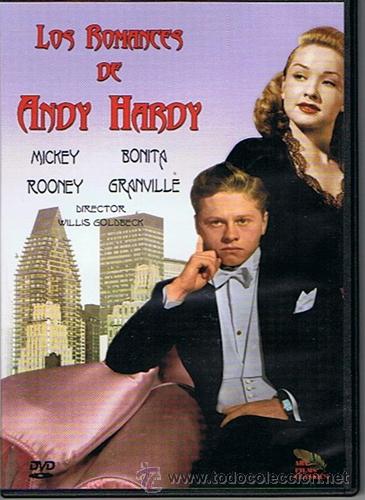Kino: DVD LOS ROMANCES DE ANDY HARDY  MICKEEY ROONEY  BONITA GRANVILLE
