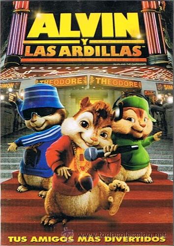 Kino: DVD ALVIN Y LAS ARDILLAS TUS AMIGOS M&Aacute;S DIVERTIDOS
