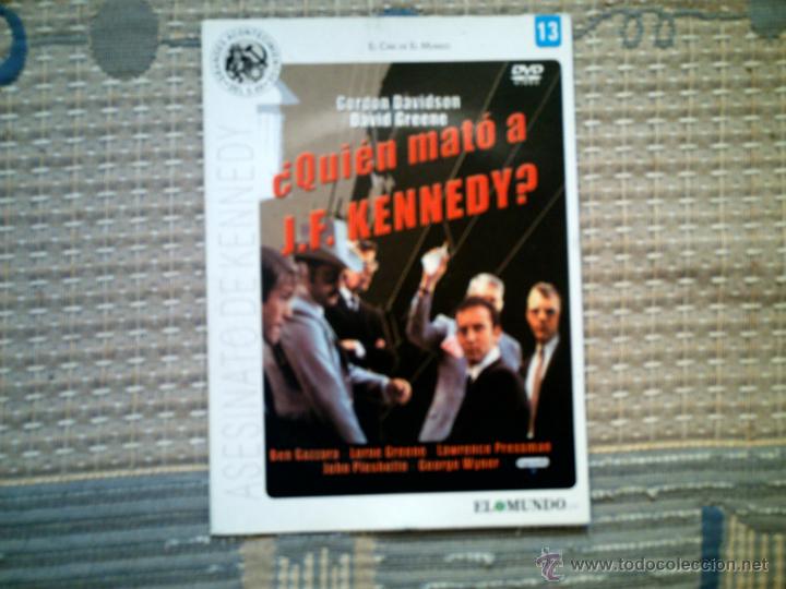 Cinema: DVD &iquest;QUIEN MATO A JF KENNEDY? (GRANDES ACONTECIMIENTOS SIGLO XX N&ordm; 13 DIARIO EL MUNDO)