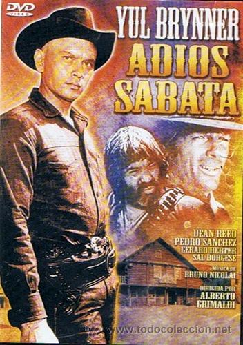Cinema: DVD ADI&Oacute;S SABATA YUL BRYNNER