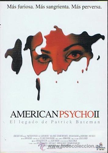 Cine: DVD  AMERICAN PSYCHO II EL LEGADO DE PATRICK BATEMAN