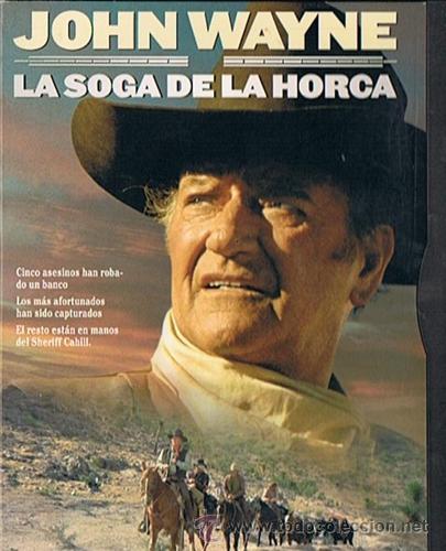 Cine: DVD LA SOGA DE LA HORCA JOHN WAYNE (FORMATO SNAPCASE)