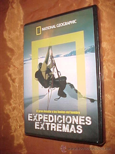 Cine: EXPEDICIONES EXTREMAS. EL GRAN DESAFIO A LOS LIMITES DEL HOMBRE. NATIONAL GEOGRAPHIC. DVD PRECINTADO