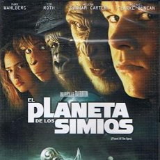 Cine: DVD EL PLANETA DE LOS SIMIOS MARK WAHLBERG TIM ROTH (PRECINTADO)