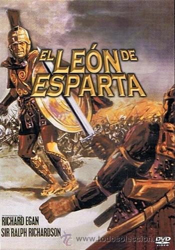 Cine: DVD EL LE&Oacute;N DE ESPARTA RICHARD EGAN - Foto 1