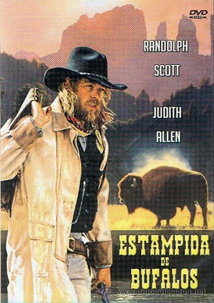 Cine: DVD ESTAMPIDA DE BUFALOS RANDOLPH SCOTT - Foto 1