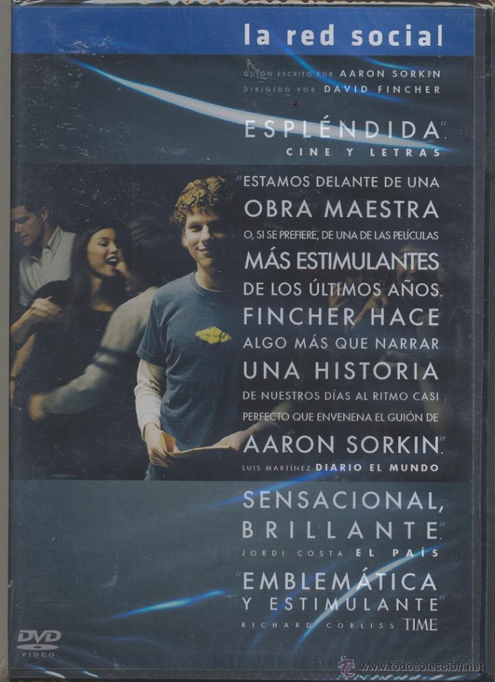 Cine: La red social: ... unos muchachos revolucionaron las comunicaciones. Precintado