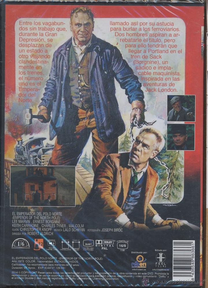 Cine: El Emperador del Norte DVD. Burlar al implacable maquinista pod&iacute;a costarte la vida.
