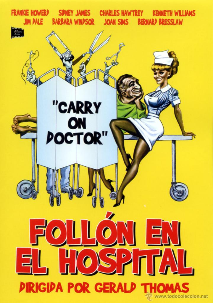 Kino: FOLLON EN EL HOSPITAL (DVD PRECINTADO NOVEDAD) FRANKIE HOWERD DIRECTOR GERALD THOMAS