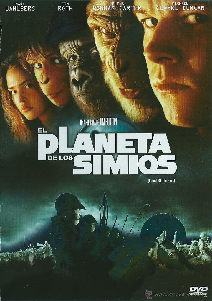 Cine: El planeta de los simios (2001)-2 discos - Foto 1