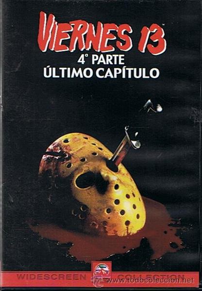 Cine: DVD VIERNES 13  4A. PARTE &Uacute;LTIMO CAP&Iacute;TULO - Foto 1