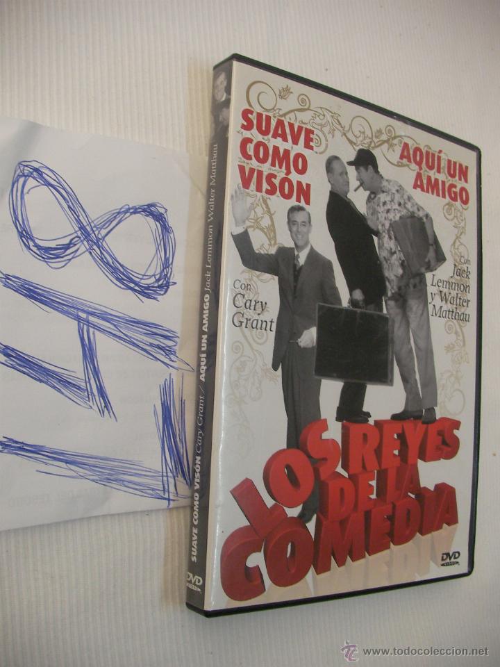 Cinema: PELICULA DVD - LOS REYES DE LA COMEDIA ( SUAVE COMO VISON - AQUI UN AMIGO ) - ENVIO GRATIS A ESPA&Ntilde;A