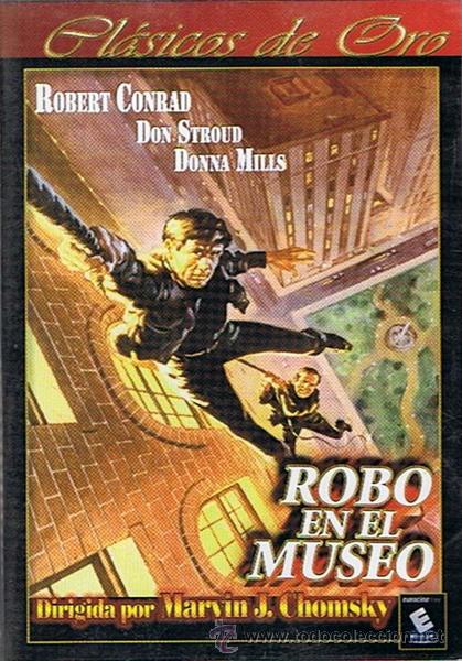 Cine: DVD ROBO EN EL MUSEO ROBERT CONRAD - Foto 1