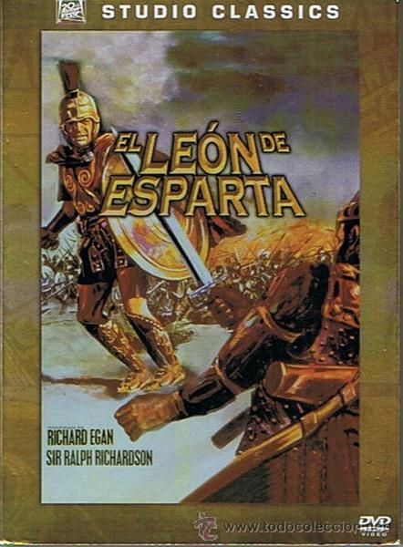 Cine: DVD EL LE&Oacute;N DE ESPARTA  RICHARD EGAN - Foto 1