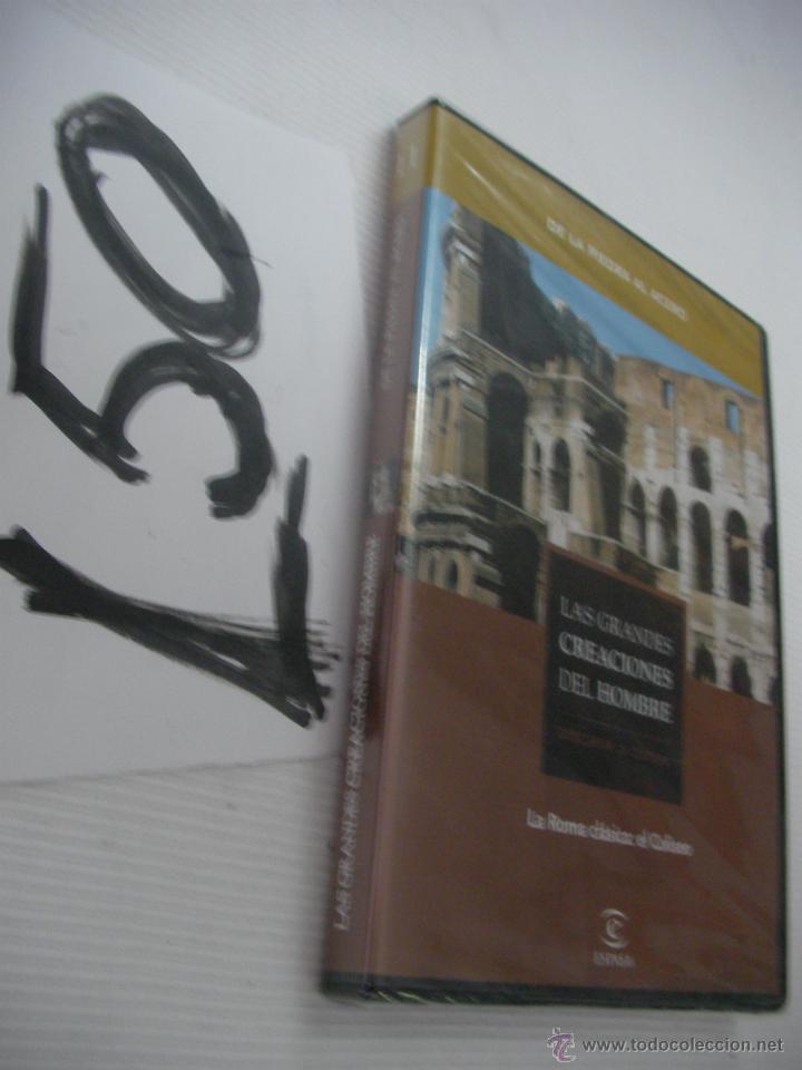 Cine: DVD NUEVO PRECINTADO - LAS GRANDES CREACIONES DEL HOMBRE - LA ROMA CLASICA: EL COLISEO