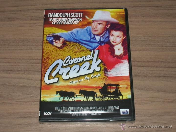 Cine: CORONEL CREEK DVD Randolph Scott COMO NUEVA