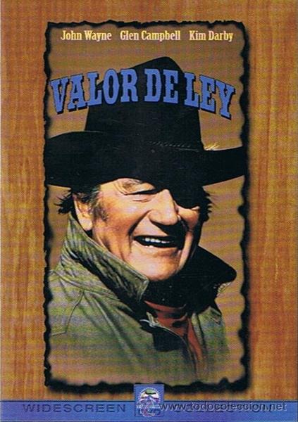 Cine: DVD VALOR DE LEY JOHN WAYNE - Foto 1