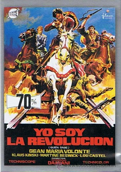 Cin&eacute;ma: DVD YO SOY LA REVOLUCI&Oacute;N  GEAN MAR&Iacute;A VOLONTE