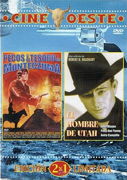 Cinema: DVD PECOS Y EL TESORO DE MONTECZUMA / EL HOMBRE DE UTAH