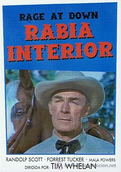 Cine: DVD RABIA INTERIOR  RANDOLPH SCOTT - Foto 1