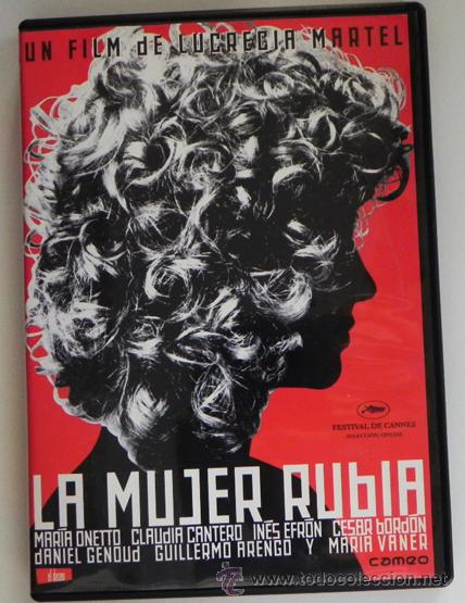 Cine: LA MUJER RUBIA - DVD PEL&Iacute;CULA DRAMA SUSPENSE CINE DE ARGENTINA - LUCRECIA MARTEL - DIF&Iacute;CIL CONSEGUIR