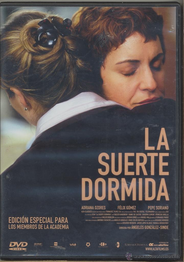 Cine: La suerte dormida DVD: Puso demasiado coraz&oacute;n en aquel caso y sali&oacute; sangrando. Pero ella era as&iacute;.
