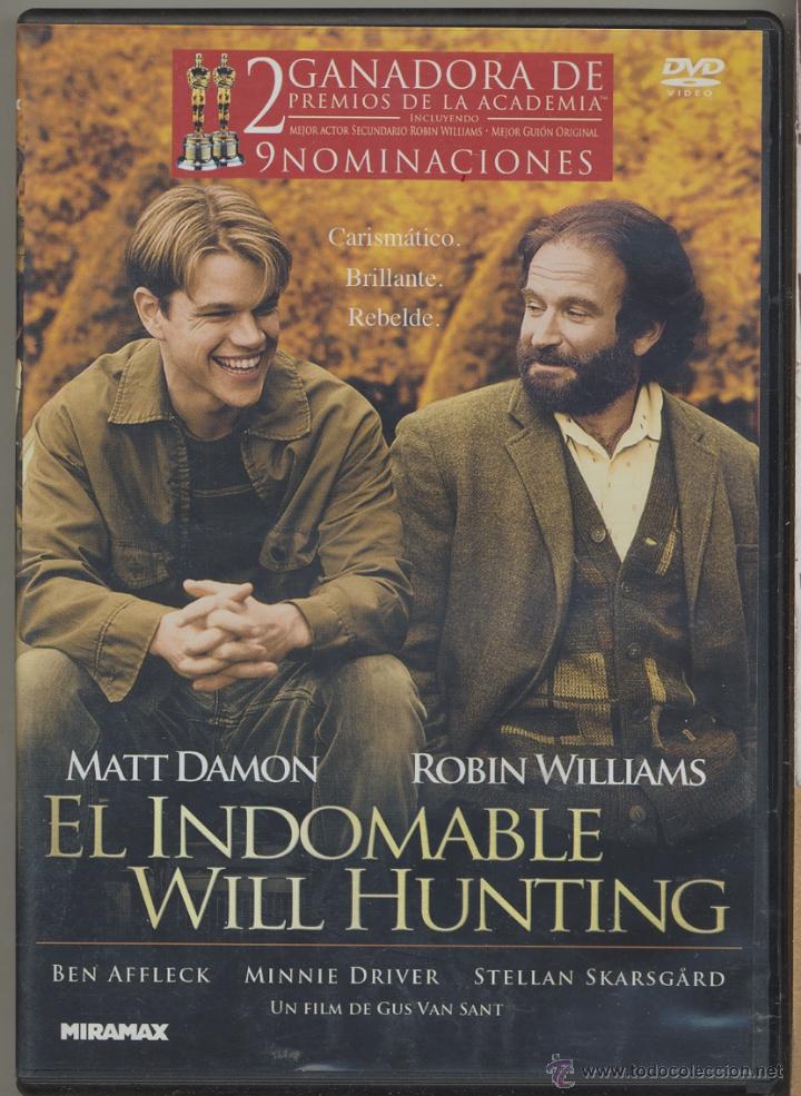 Cinema: El indomable Will Hunting DVD: 2 premios de la Academia + 9 Nominaciones al Oscar. Casi nada.