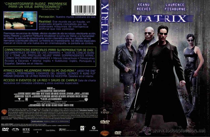 argumento billetera limpiar dvd matrix - Compra venta en todocoleccion
