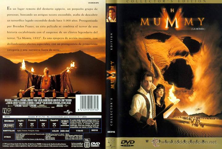 Dvd La Momia The Mummy Comprar Películas En Dvd En Todocoleccion