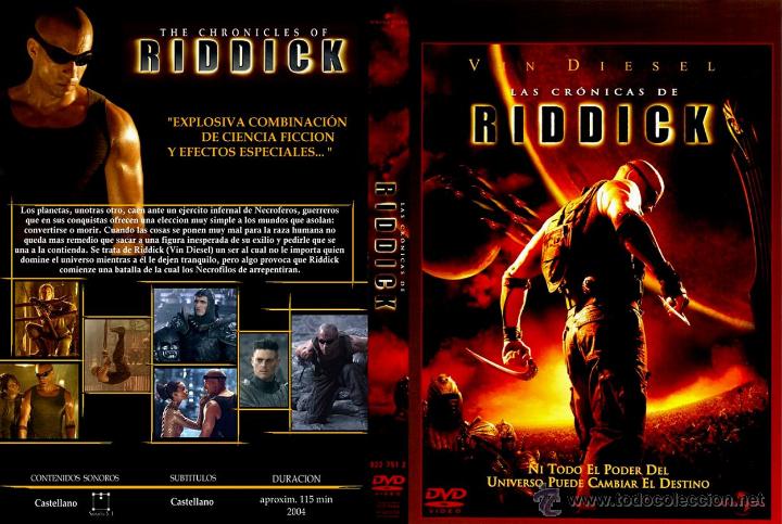 Cinema: DVD LAS CRONICAS DE RIDDICK - VIN DIESEL