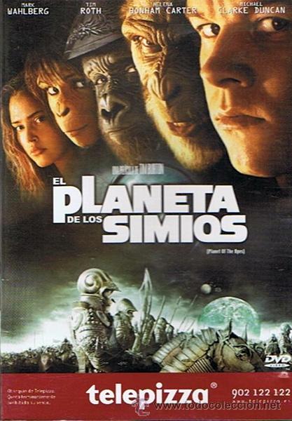 Cine: DVD EL PLANETA DE LOS SIMIOS  TIM ROTH - Foto 1