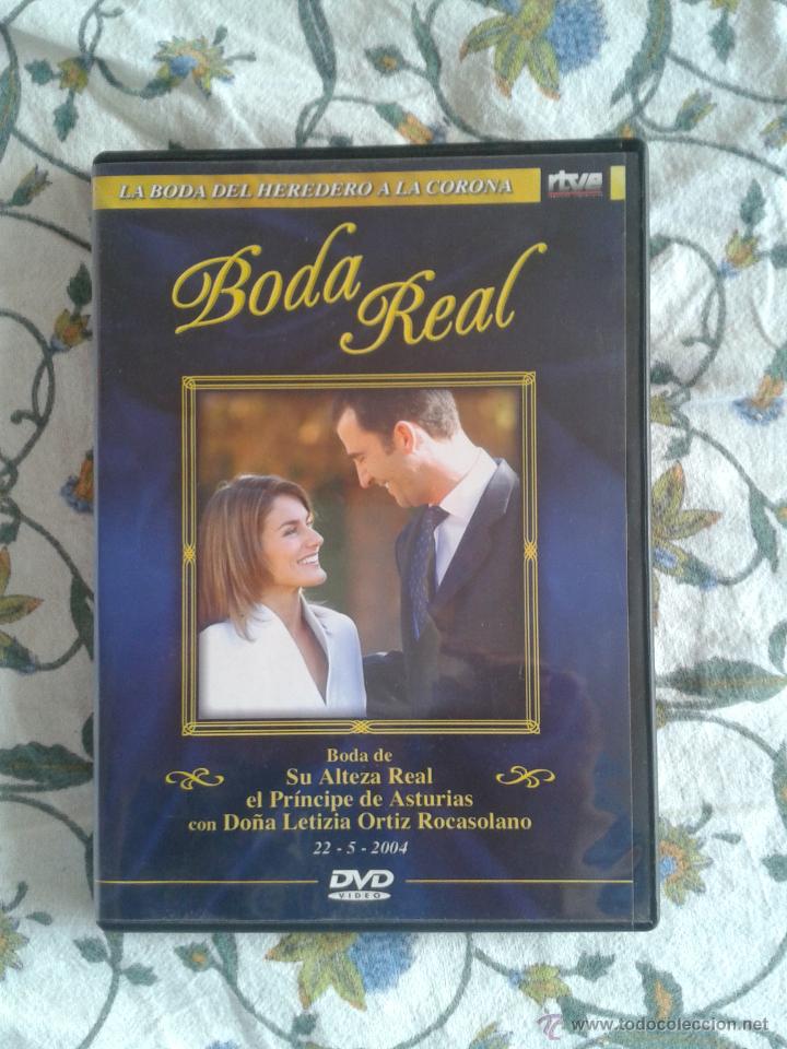 Cine: DVD Boda Real la boda del heredero de la corona RTVE Felipe de Borb&oacute;n Letizia Ortiz