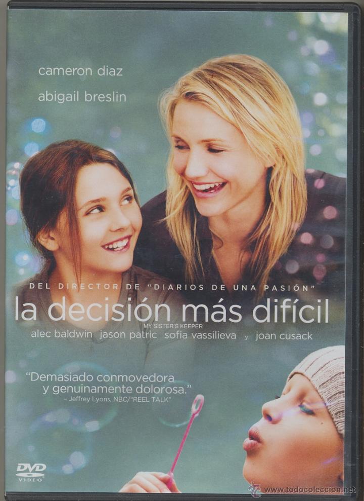 Cine: LA DECISION DE ANNE DVD-: Fue concebida para ser medicamento de su hermana enferma