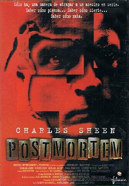 Cine: DVD POSTMORTEM  CHARLES SHEEN - Foto 1