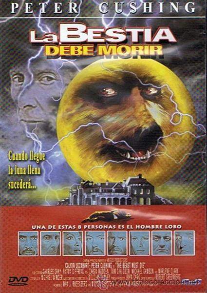 Cine: DVD LA BESTIA DEBE MORIR PETER CUSHING - Foto 1