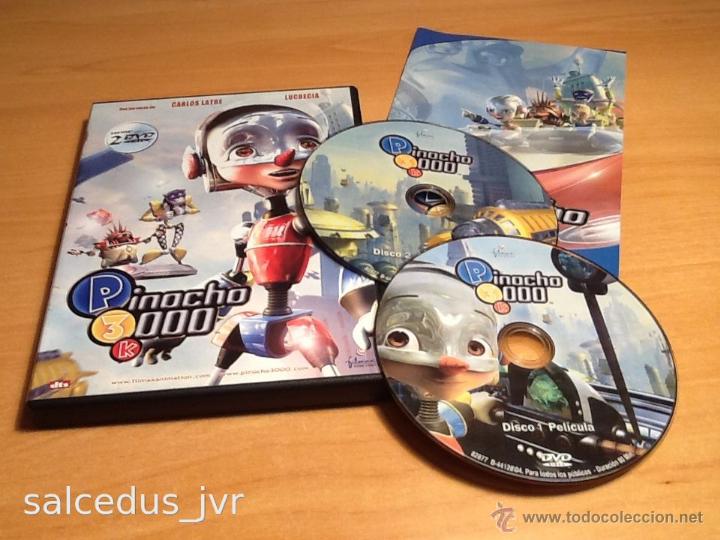 Cine: P3K Pinocho 3000 Edici&oacute;n 2 Discos Pel&iacute;cula en DVD Cine de Animaci&oacute;n Aventuras