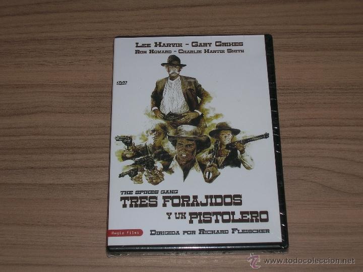 Cine: TRES FORAJIDOS y Un PISTOLERO DVD Lee Marvin NUEVA PRECINTADA