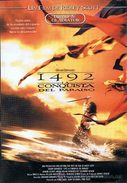 Cinema: DVD 1492 LA CONQUISTA DEL PARAISO  GERARD DEPARDIU