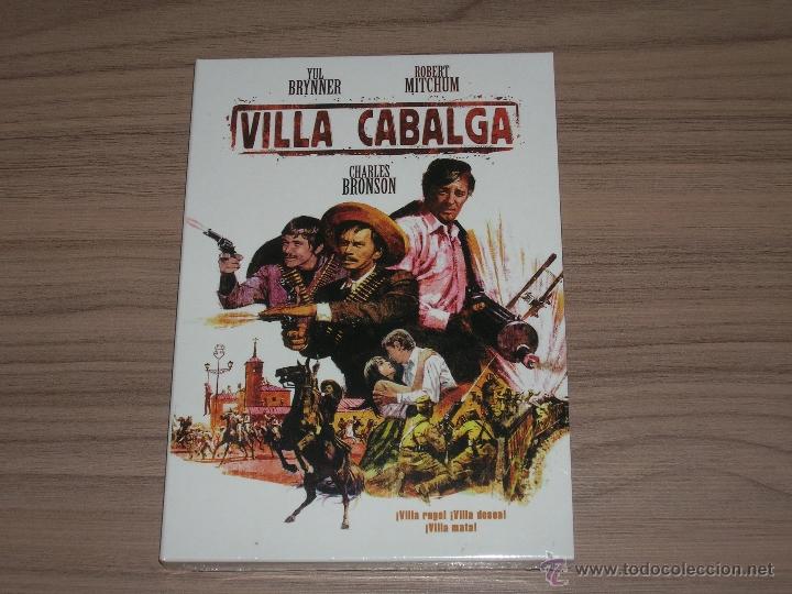 Cine: VILLA CABALGA DVD de SAM PECKINPAH Yul Brynner Robert Mitchum Charles Bronson NUEVA PRECINTADA
