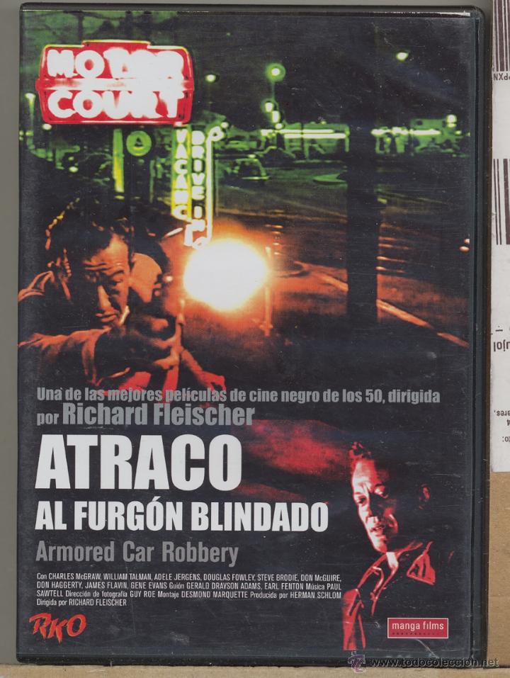 Cine: ATRACO AL FURGON BLINDADO DVD: Titulo de la mejor &eacute;poca del cine de accion ingl&eacute;s de la RKO