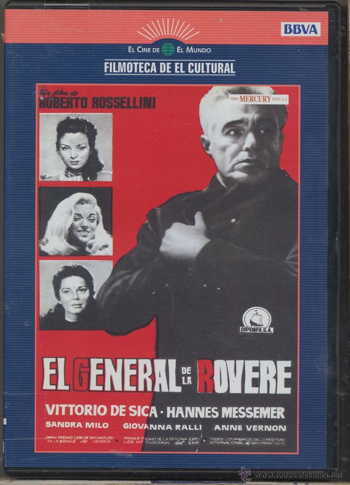 Cine: El General de la Rovere : pas&oacute; por traidor y colaboracionista... para salvar a los suyos. Precintado