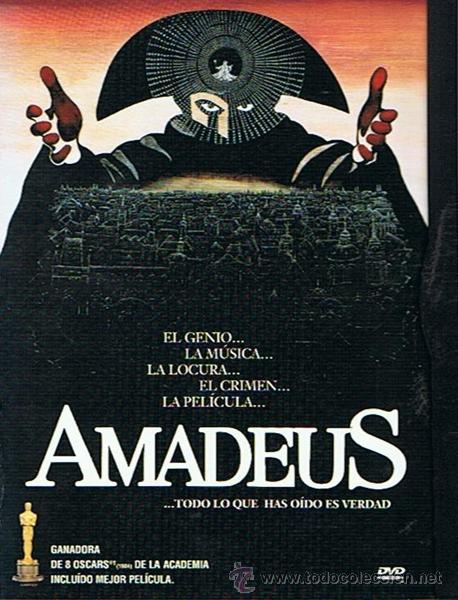 Cine: DVD AMADEUS  (FORMATO SNAPCASE) - Foto 1
