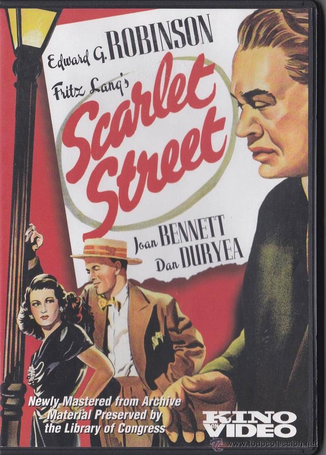 Cine: Scarlet Street - DVD sistema NTSC (zona 1)