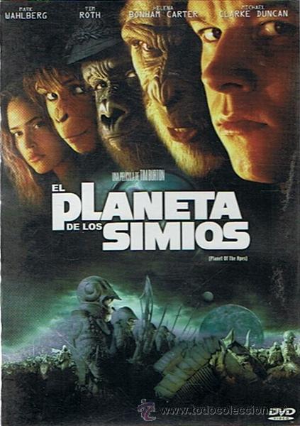 Cine: DVD EL PLANETA DE LOS SIMIOS  TIM ROTH - Foto 1