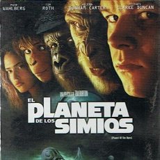 Cine: DVD EL PLANETA DE LOS SIMIOS TIM ROTH 