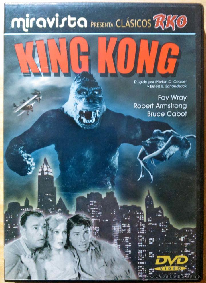 Cine: KING KONG - LA PEL&Iacute;CULA, EL FILM CL&Aacute;SICO EN BLANCO Y NEGRO - DVD COMO NUEVO