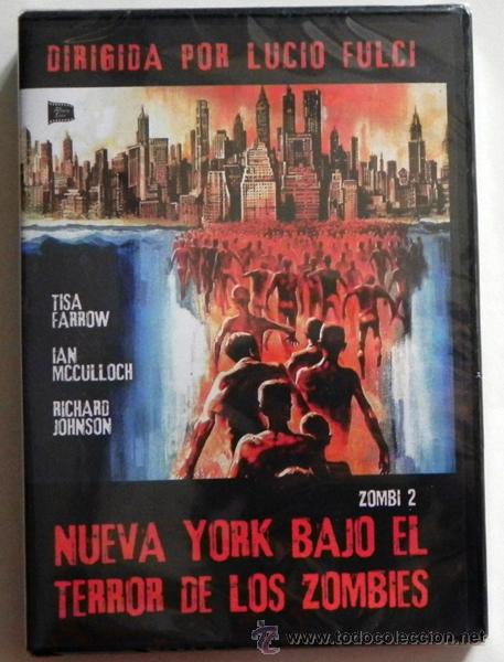 Cine: NUEVA YORK BAJO EL TERROR DE LOS ZOMBIES ( ZOMBI 2 ) DVD PRECINTADO PEL&Iacute;CULA ZOMBIS MUERTOS L. FULCI