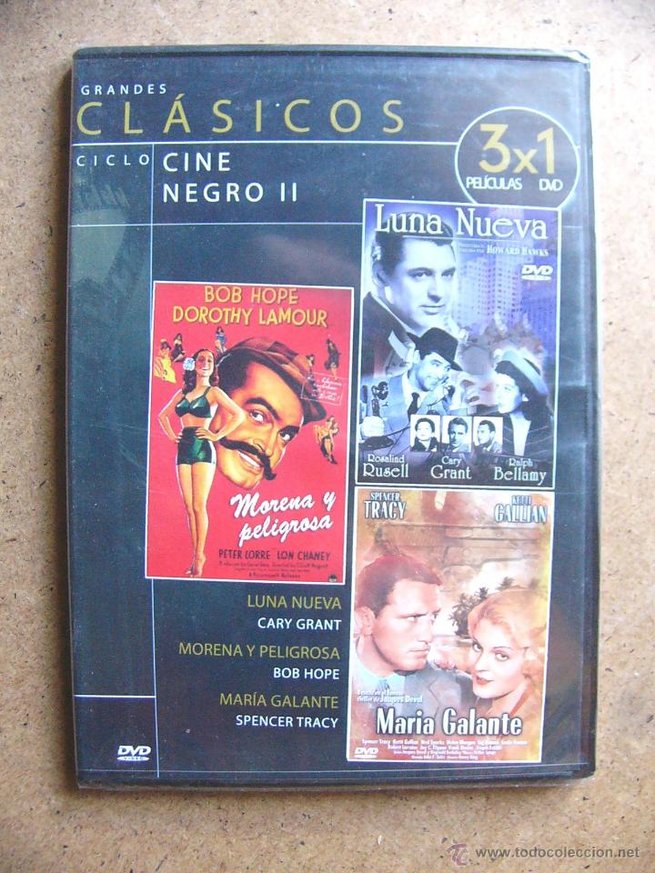 Cinema: Pelicula de DVD Luna nueva Morena y peligrosa Maria Galante Ciclo Cine Negro ( Nueva y precintada )