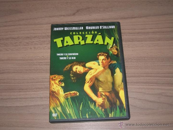 Cinema: Pack DVD TARZAN Y SU COMPA&Ntilde;ERA y TARZAN Y SU HIJO Johnny Weissmuller COMO NUEVA